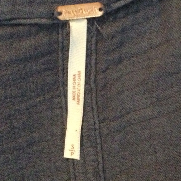 Free People All About The Feels Buttondown Top-Small - Picture 5 of 5